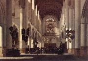 Interior of the St Bavo in Haarlem BERCKHEYDE, Job Adriaensz